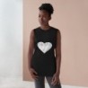 Unisex Barnard Tank - large I Am A11y heart logo