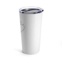 Tumbler 20oz - I Am A11y heart logo