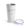 Tumbler 20oz - I Am A11y heart logo