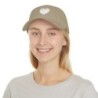 Low Profile Baseball Cap - I Am A11y heart logo