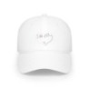 Low Profile Baseball Cap - I Am A11y heart logo