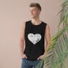 Unisex Barnard Tank - large I Am A11y panda logo