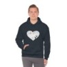 Unisex Heavy Blend™ Hooded Sweatshirt - large I Am A11y panda logo