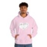 Unisex Heavy Blend™ Hooded Sweatshirt - large I Am A11y heart logo