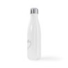 Stainless Steel Water Bottle, 17oz - I Am A11y heart logo