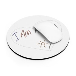 Mouse Pad - I Am A11y heart logo