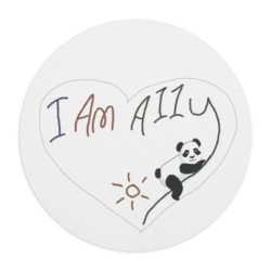 Mouse Pad -I Am A11y panda...