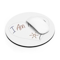 Mouse Pad -I Am A11y panda logo