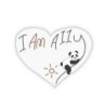 Kiss-Cut Stickers - I Am A11y panda logo