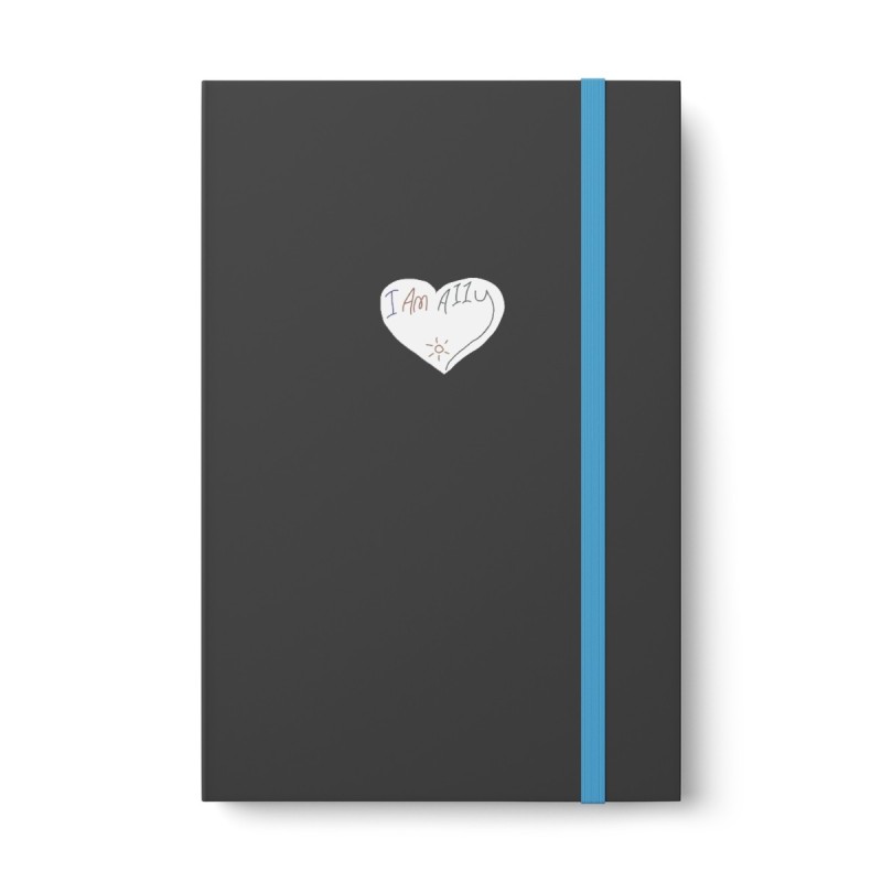 Color Contrast Notebook - I Am A11y heart logo